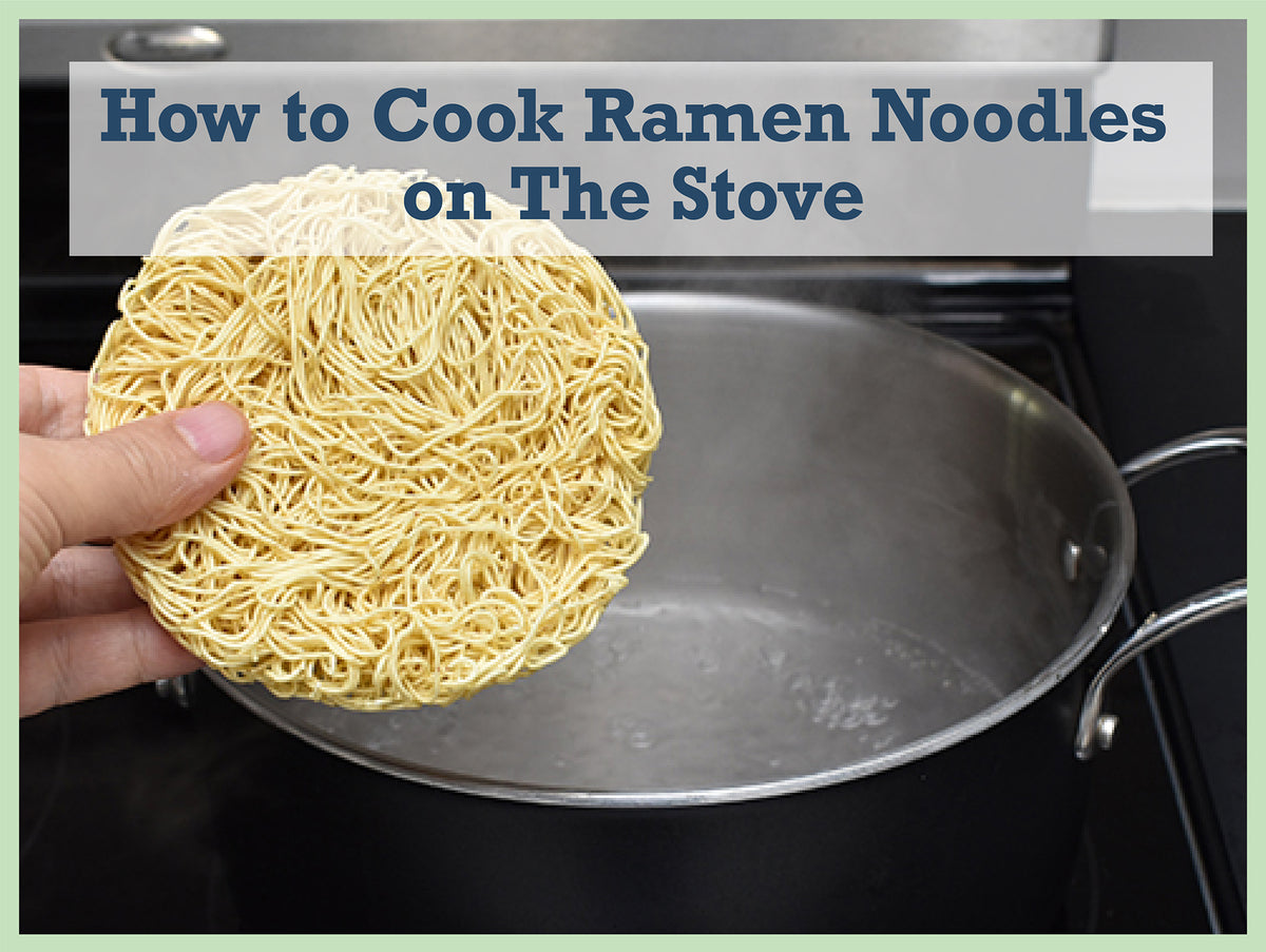 Let's make some Ramen noodles in my mini noodle cooker