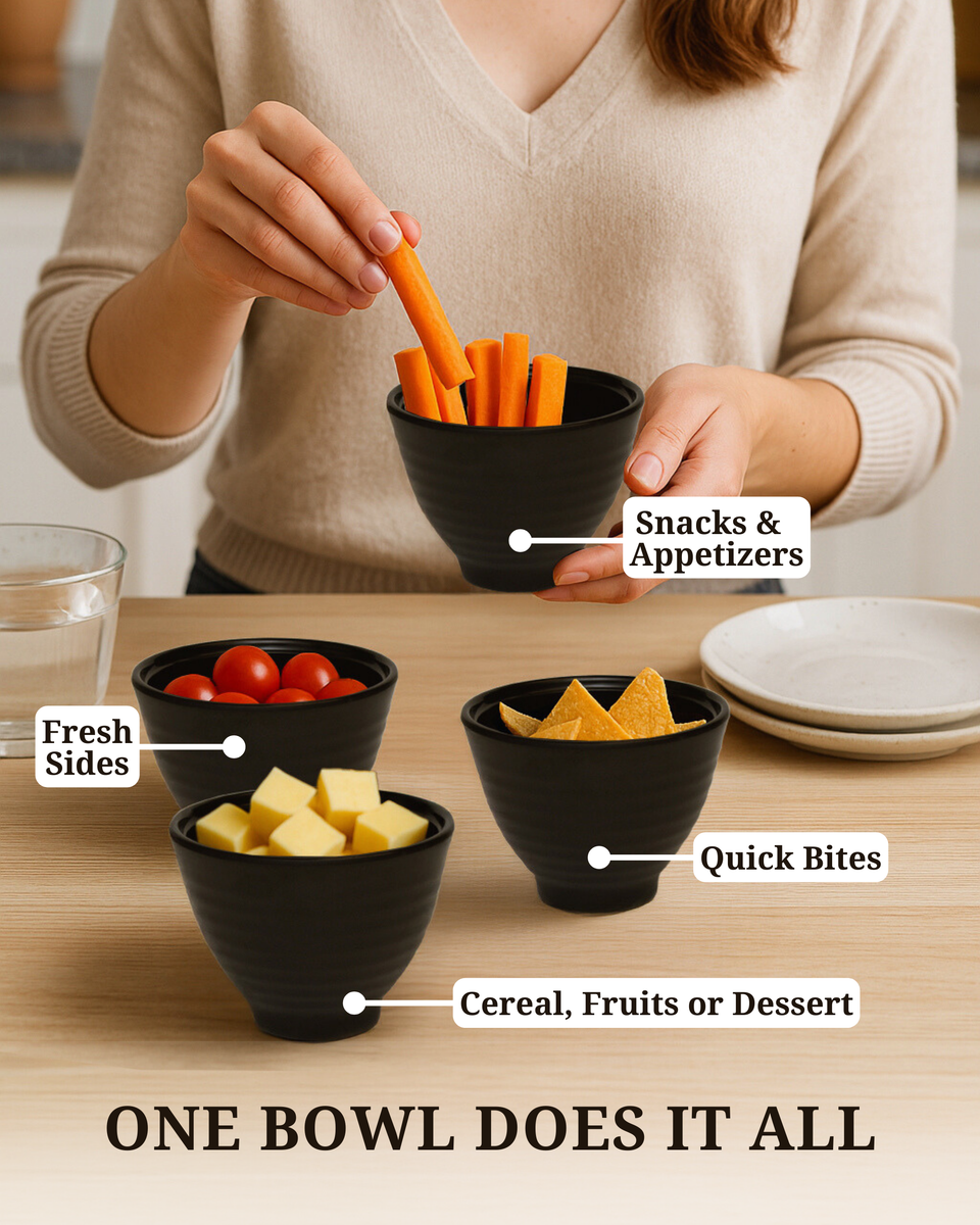 Black Miso Soup Bowl Set – APEX S.K.