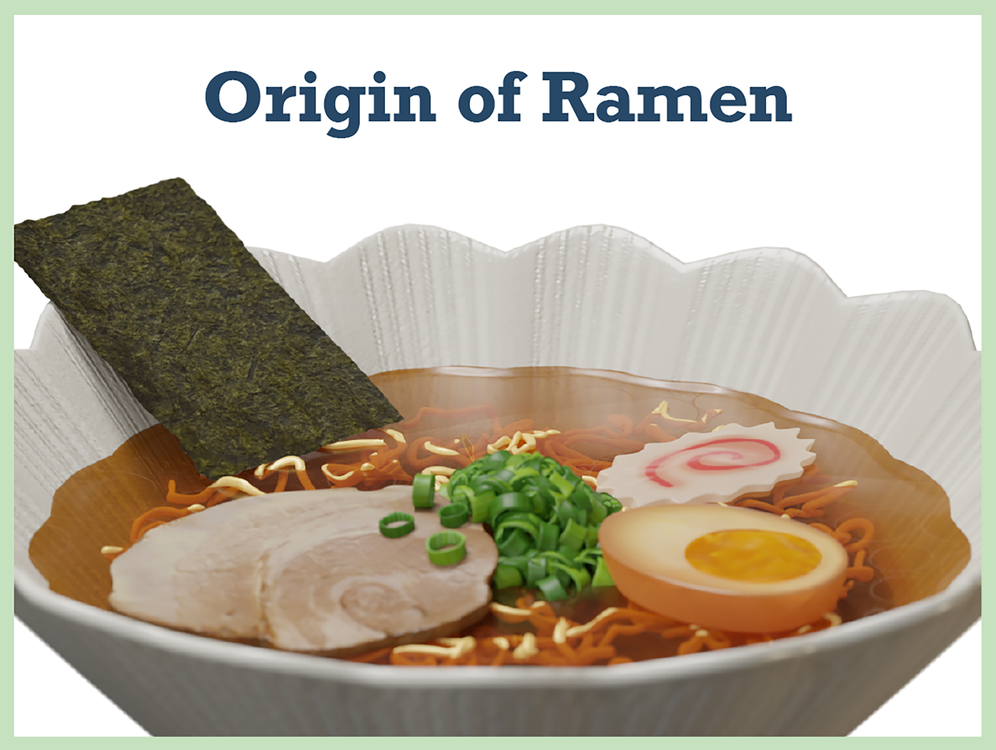 Origin of Ramen: If You Don't Read This Now, You'll Hate Yourself Later