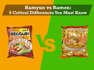 Ramyun vs Ramen: 5 Critical Differences You Must Know