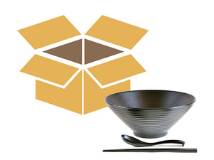 Unboxing: 9" Black Melamine Ramen Bowl (Set of 4)