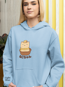 Cat Hoodie - Adorable Neko-chan with Hat, Cute Cat Art on Cat Hoodies, Perfect for Cat Lovers | Stylish Cat Sweatshirt