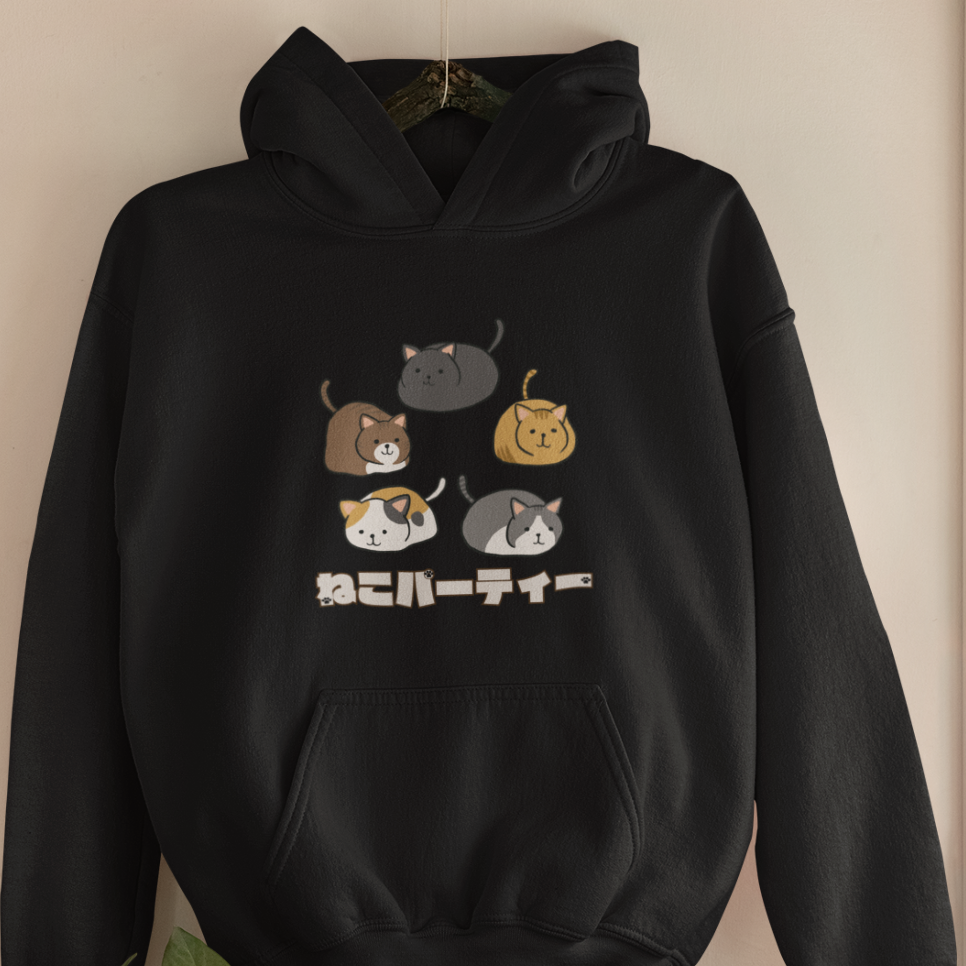 Hooded 2024 cat sweatshirt