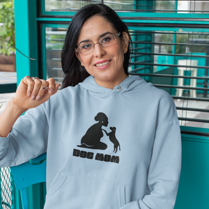 Dog Mom Hoodie: Cute Dog Mom Life Apparel and Cozy Gift for Dog Owners