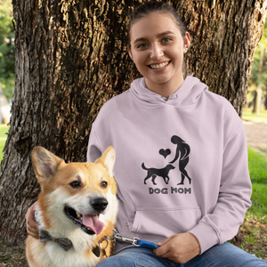 Dog Mom Hoodie: Cozy Dog Mom Life Hooded Sweatshirt, Perfect Gift for Dog Moms, Cute Dog Lover Apparel