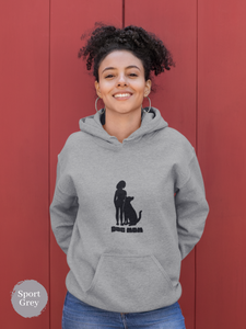 Dog Mom Hoodie: Cozy Dog Mom Life Apparel and Cute Gift for Dog Owners and Dog People | Fur Baby Hoodie for Dog Lovers