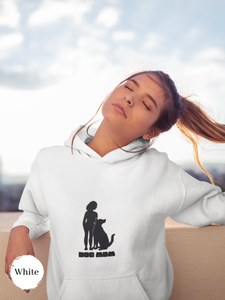 Dog Mom Hoodie: Cozy Dog Mom Life Apparel and Cute Gift for Dog Owners and Dog People | Fur Baby Hoodie for Dog Lovers
