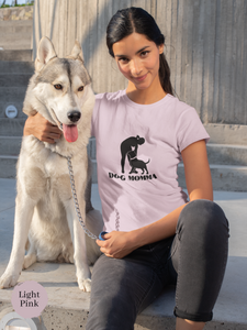 Dog Momma T-shirt: Cute Dog Lover Shirt for Pet Moms, Funny Dog Mom Life Apparel and Gift