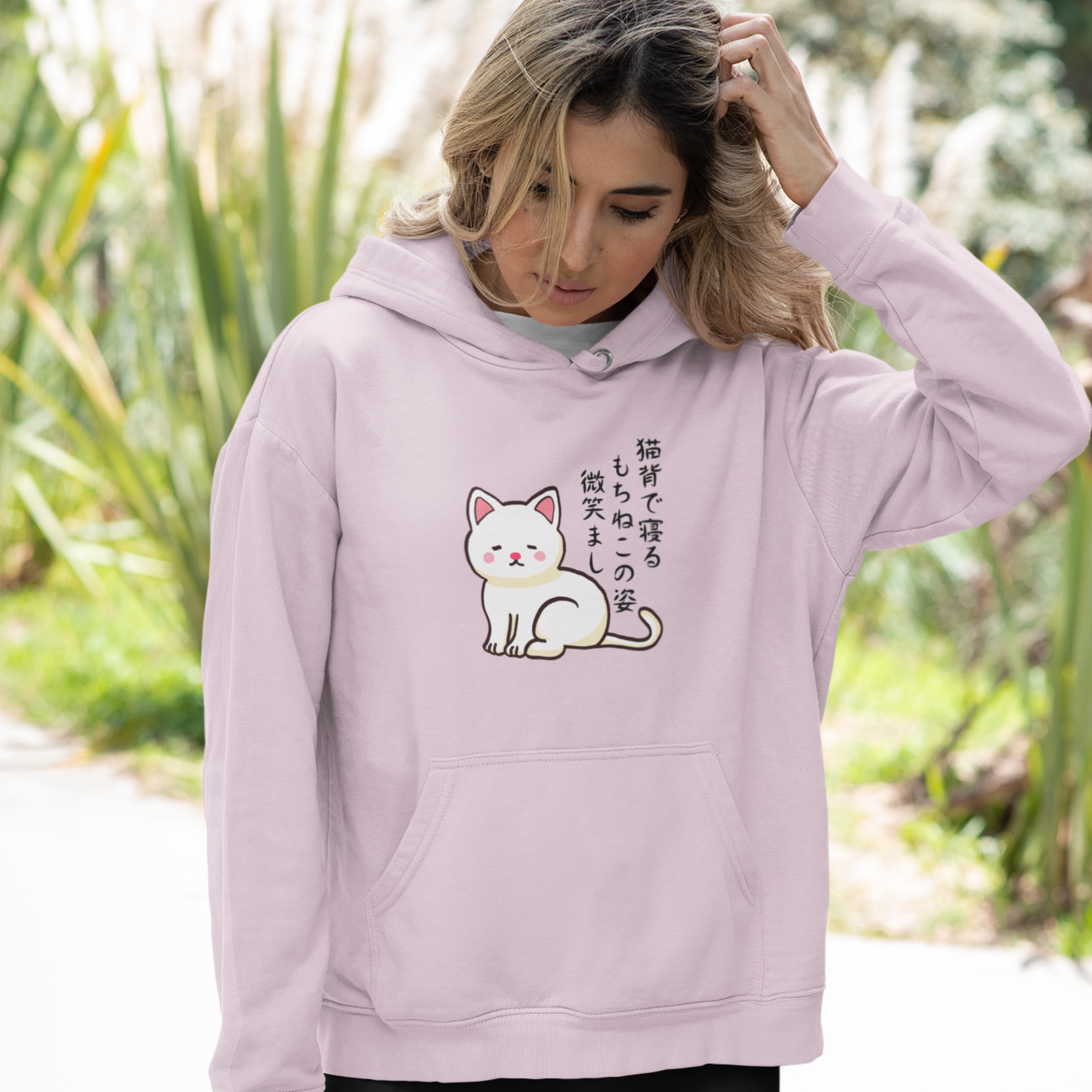Hoodies with 2025 japanese text