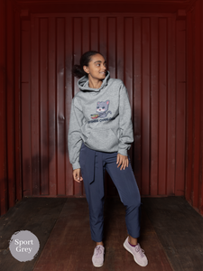 Ramen Hoodie: Cuteness Overload - Baby Kitten and Ramen Bowl