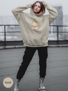 Cat Hoodie: Nyan Nyan Neko Delight - Adorable Cat Art and Cozy Comfort Combined in this Cute Cat Hooded Sweatshirt