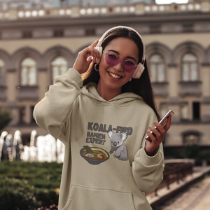 Ramen Hoodie: Koala-fied Ramen Expert with Adorable Koala and Delicious Ramen Art - Perfect Foodie Hoodie for Asian Food Lovers