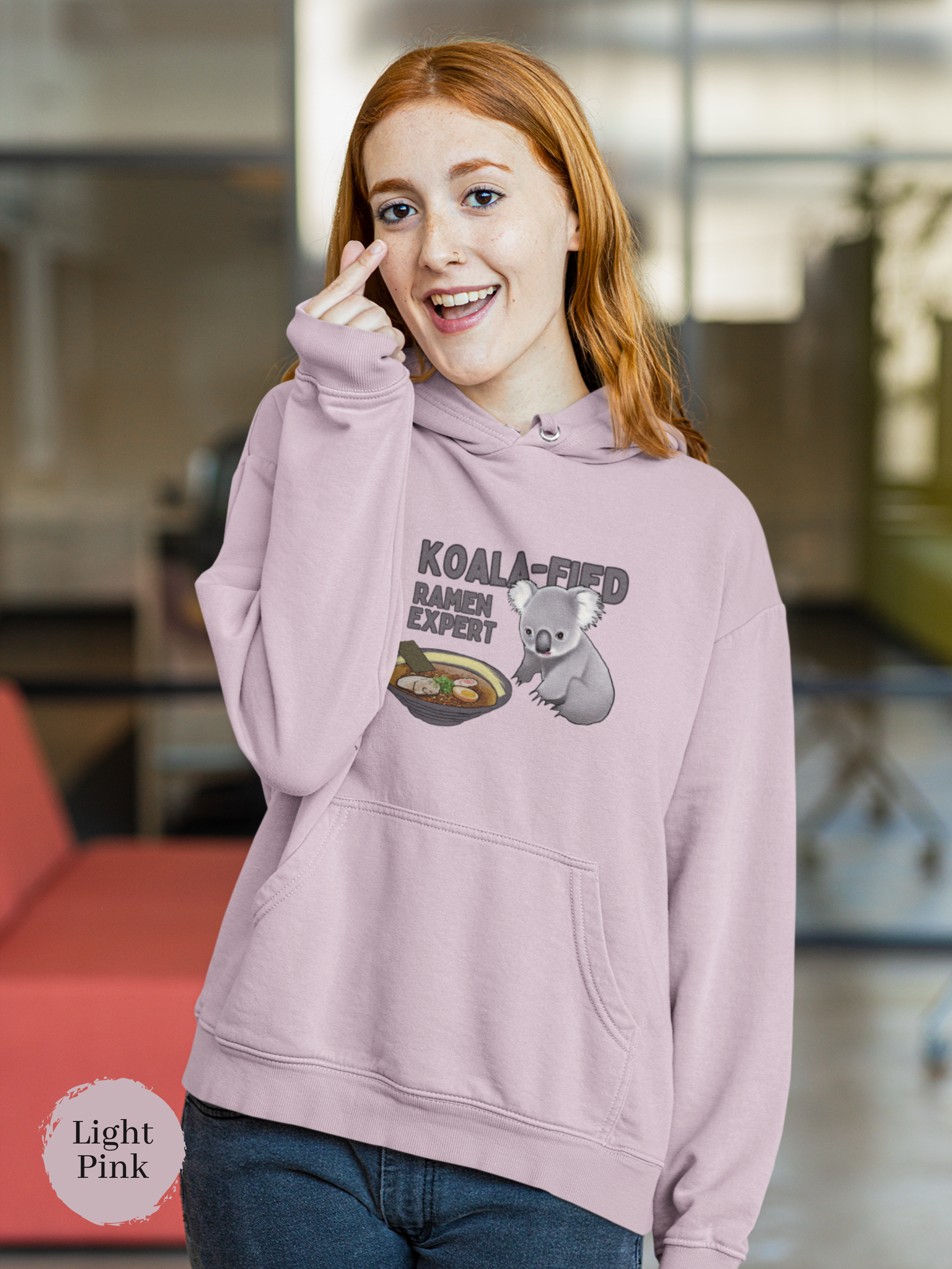 Ramen Hoodie: Koala-fied Ramen Expert with Adorable Koala and Delicious Ramen Art - Perfect Foodie Hoodie for Asian Food Lovers