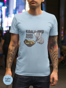 Ramen T-shirt: Koala-fied Ramen Expert - Japanese Shirt for Foodie Ramen Art Enthusiasts