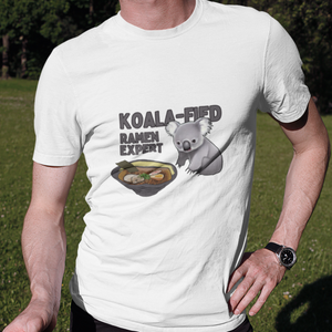 Ramen T-shirt: Koala-fied Ramen Expert - Japanese Shirt for Foodie Ramen Art Enthusiasts