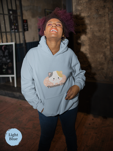 Ramen Hoodie: Pawsome Cat Hoodie Mochi Squishy Donut - Cute Japanese Kawaii Plush Toy with Foodie Hoodie and Pun Hoodie