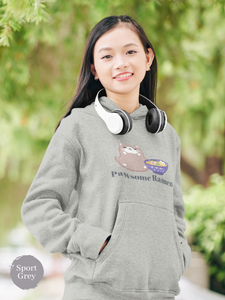 Ramen Hoodie: Pawsome Ramen Mochi Cat Art - Japanese Foodie Hoodie with Playful Pun Design | Perfect Gift for Asian Food Lovers Ramen Fans