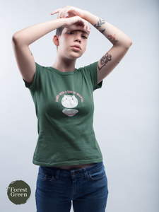 Mochi Cat T-shirt: Ramen with a Side of Sweetness - Japanese Mochi Cat Illustration with Mochi Donut and Squishy Accents