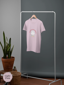 Mochi Cat T-shirt: Ramen with a Side of Sweetness - Japanese Mochi Cat Illustration with Mochi Donut and Squishy Accents
