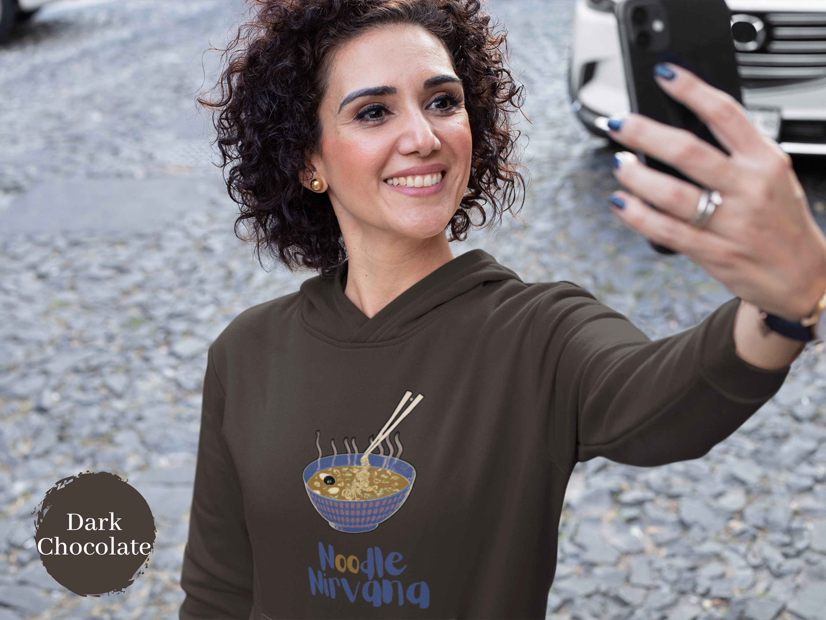 Noodle Nirvana Ramen Hoodie - Japanese Ramen Noodle Sweatshirt