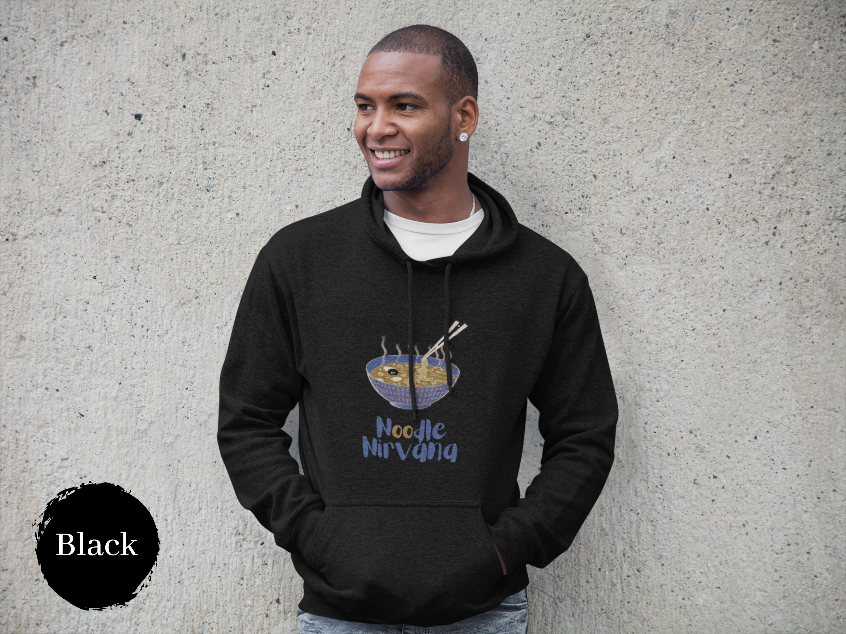Noodle Nirvana Ramen Hoodie - Japanese Ramen Noodle Sweatshirt