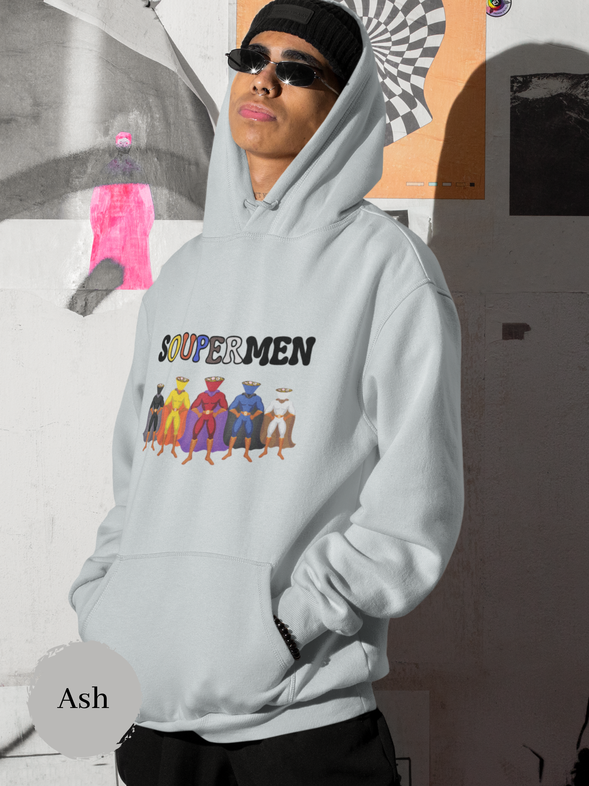 Noodle Justice: Soupermen Ramen Bowl Hoodie