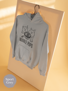 Noodle Pups Ramen Hoodie Shiba Inu Dog Sweatshirt