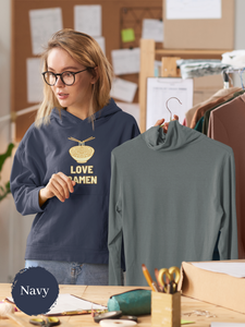 Cozy Ramen Noodle Hoodie: "Show Your Love for Noodles with this Cute Ramen Sweatshirt"