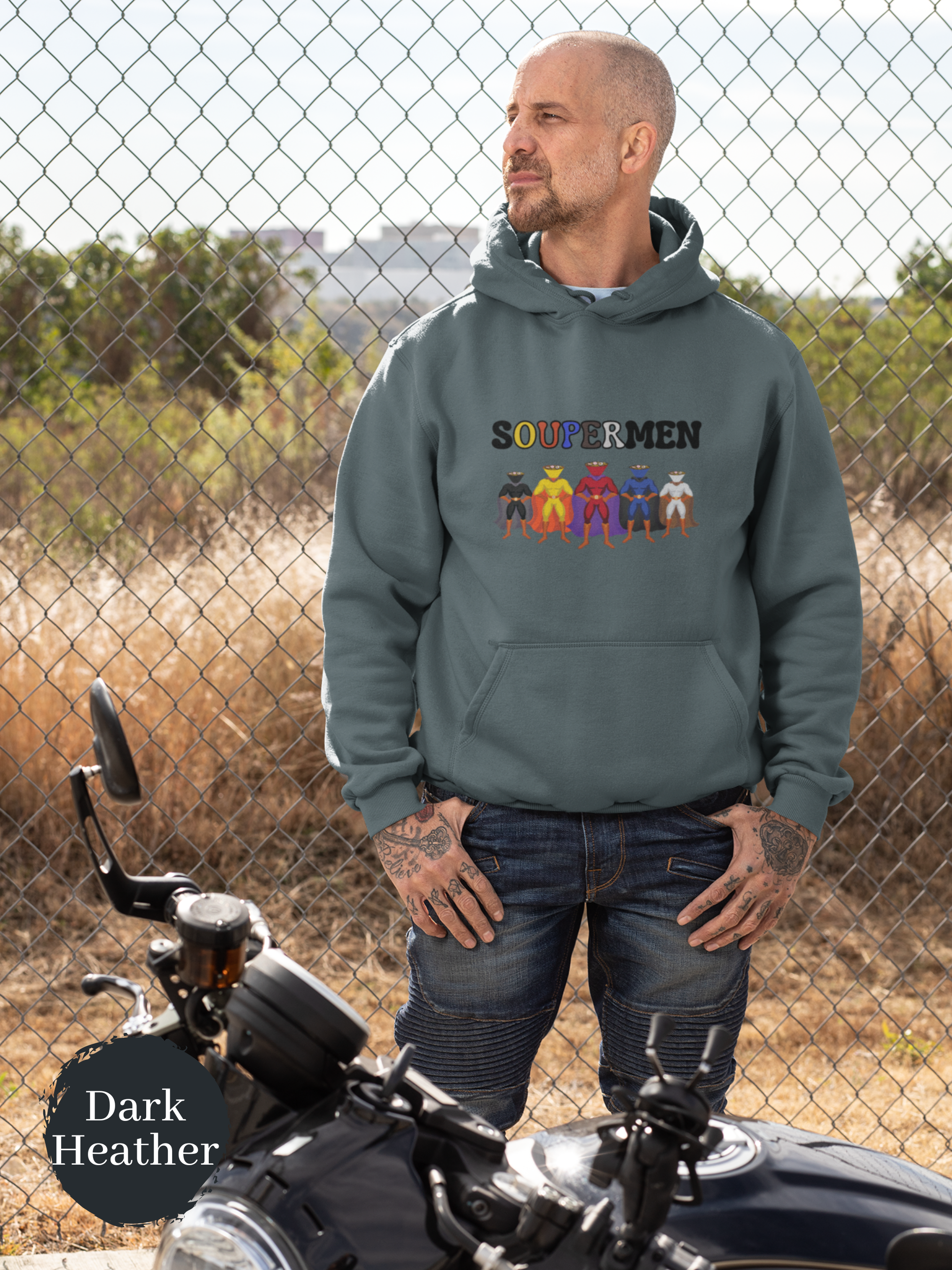 Noodle Justice: Soupermen Ramen Bowl Hoodie