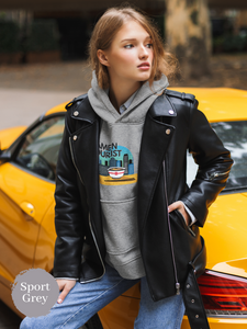 Ramen Cityscape Hoodie: Japanese Ramen Noodle Sweatshirt