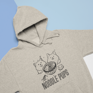 Noodle Pups Ramen Hoodie Shiba Inu Dog Sweatshirt