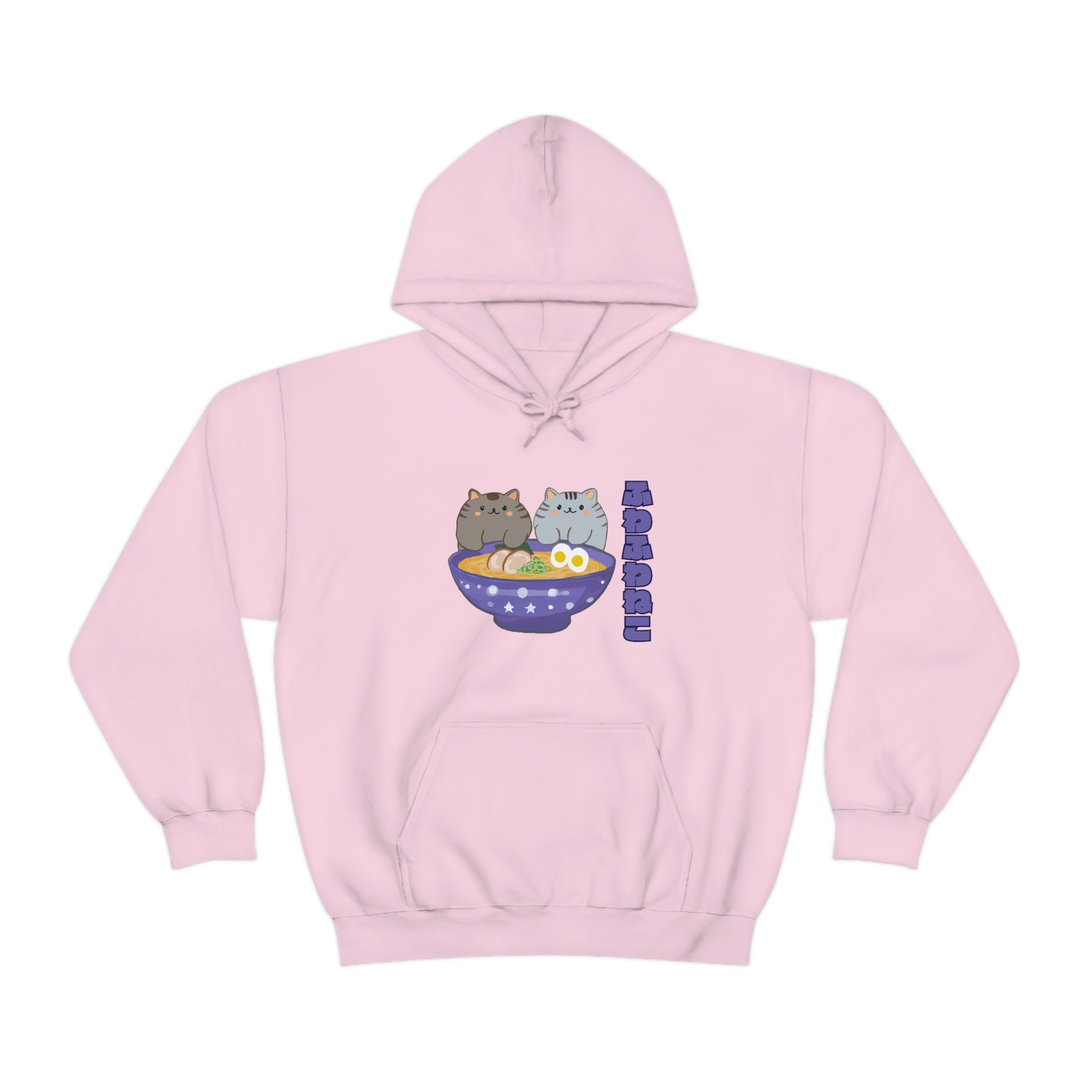Ramen Hoodie - Noodle Loving Kitty Cats: A Foodie's Dream Asian-Inspired Pun Hoodie