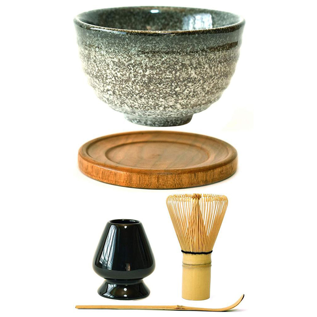 Ceramic Japanese 5-Piece Matcha Bowl Tool Kit