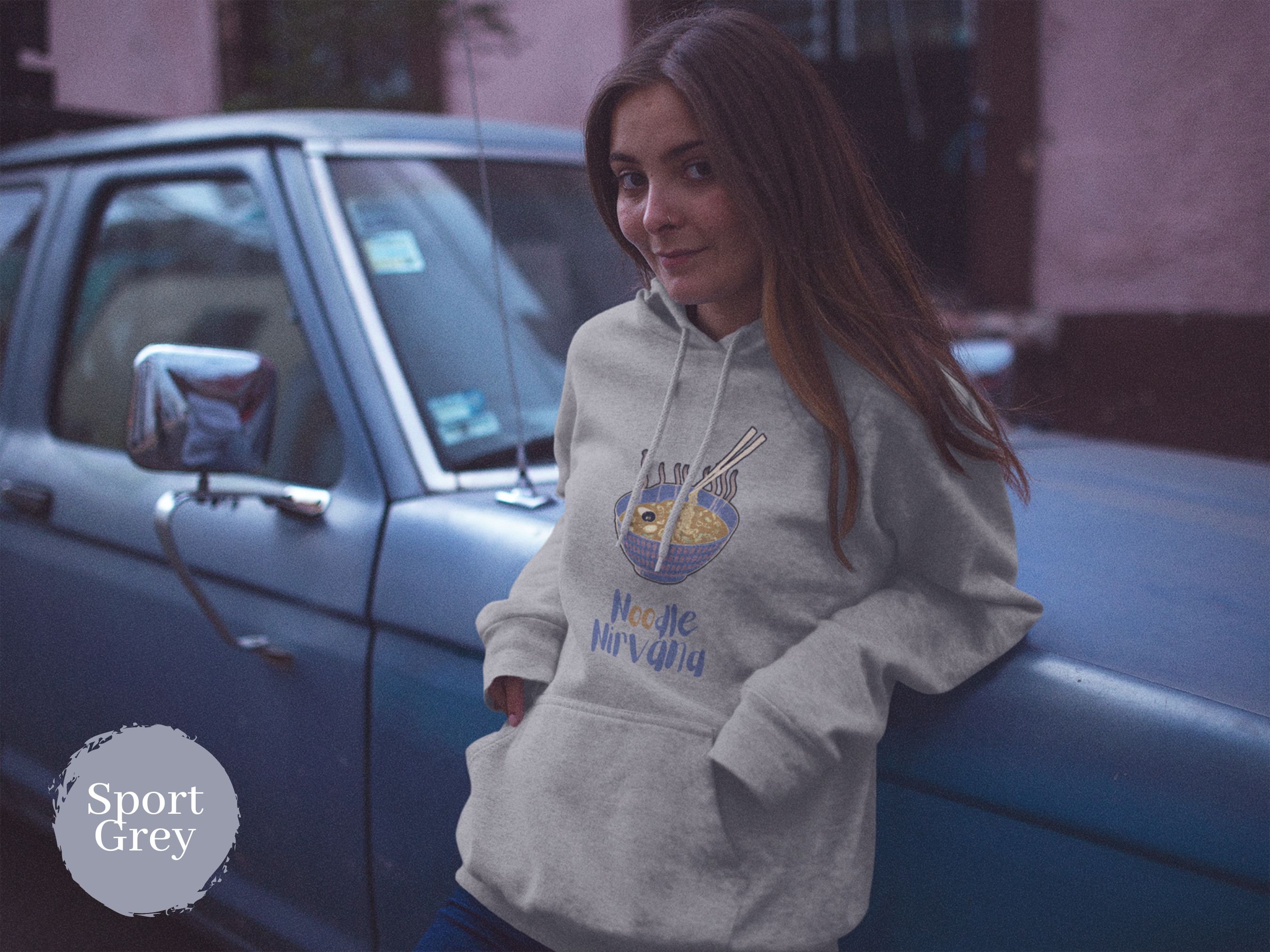 Noodle Nirvana Ramen Hoodie - Japanese Ramen Noodle Sweatshirt