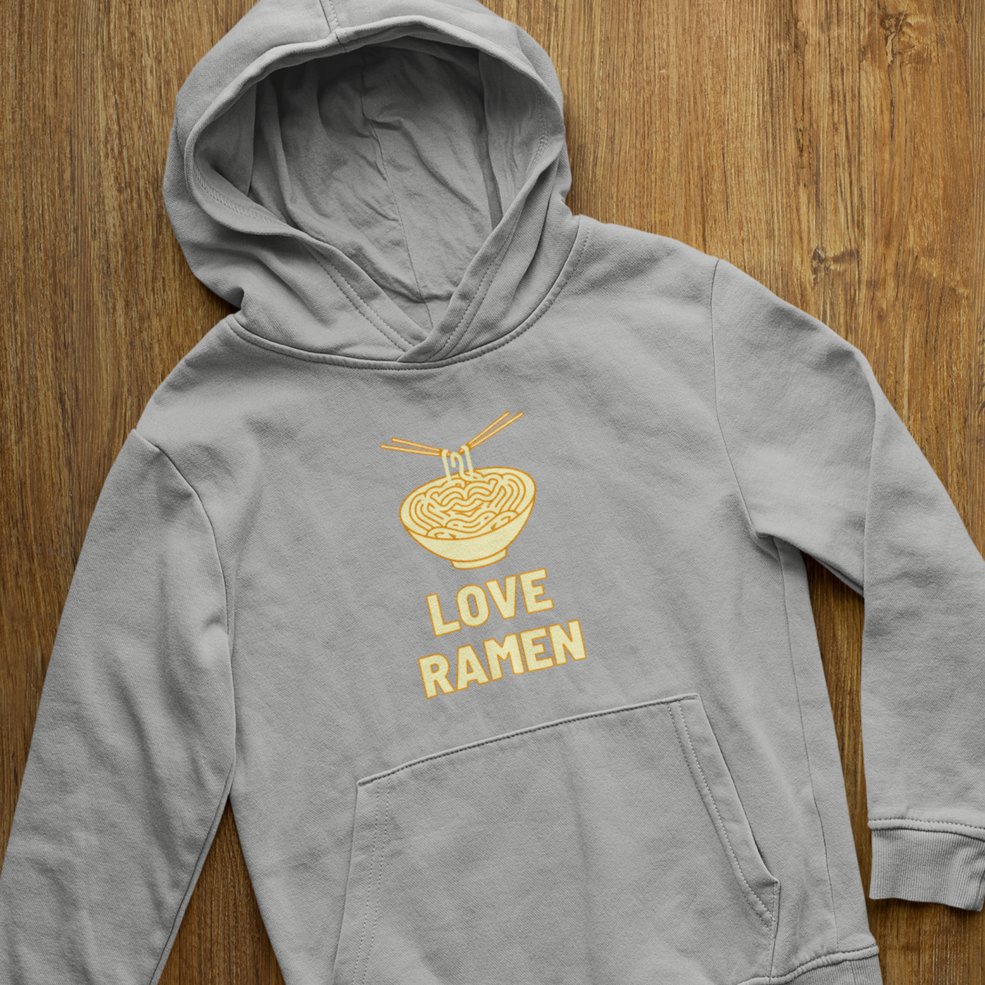 Cozy Ramen Noodle Hoodie: "Show Your Love for Noodles with this Cute Ramen Sweatshirt"