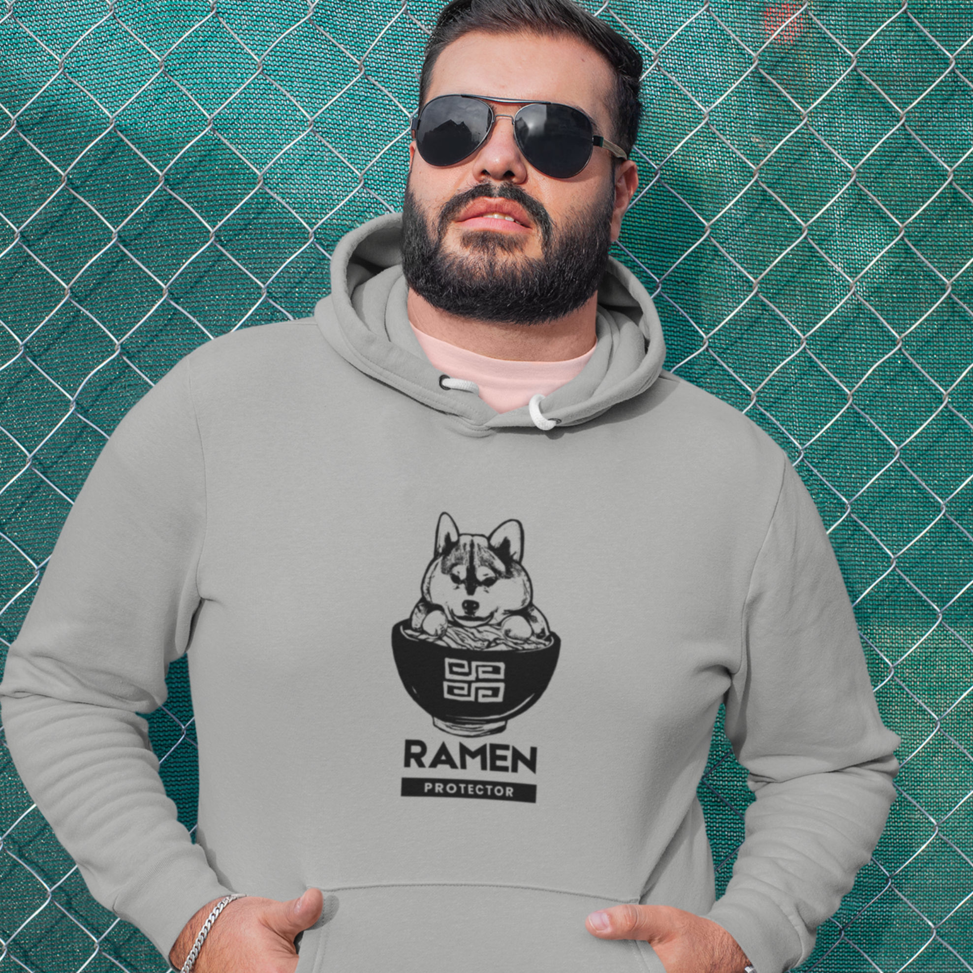 Ramen Hoodie: Shiba Protector Edition