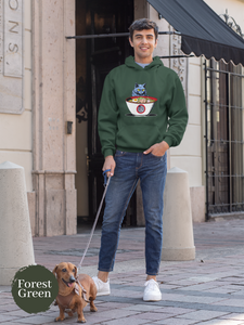 Ramen Hoodie: Angry Ramen Guardian - A Unique and Playful Asian Food Hoodie with a Pun Twist
