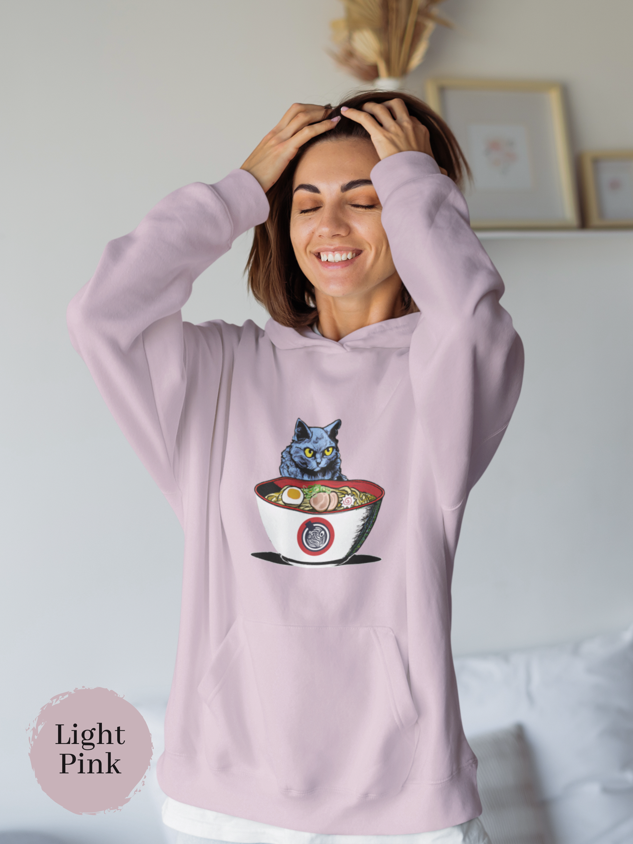 Ramen Hoodie: Angry Ramen Guardian - A Unique and Playful Asian Food Hoodie with a Pun Twist