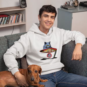 Ramen Hoodie: Angry Ramen Guardian - A Unique and Playful Asian Food Hoodie with a Pun Twist