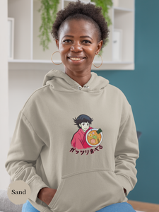 Ramen Hoodie: Anime Kimono Girl Edition - A Foodie Hoodie for Fans of Ramen Art and Asian Cuisine