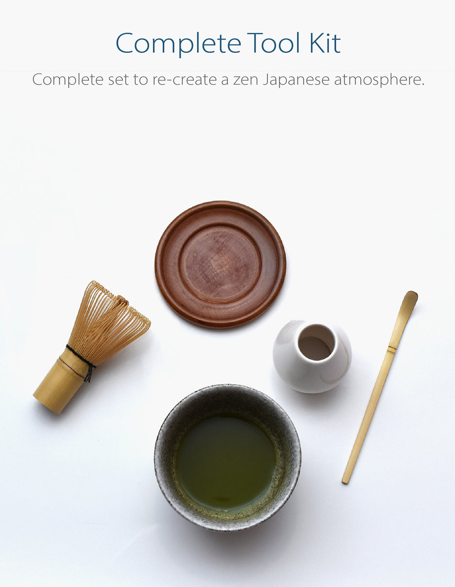 Ceramic Japanese 5-Piece Matcha Bowl Tool Kit – APEX S.K.