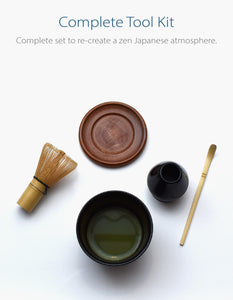Ceramic Japanese 5-Piece Matcha Bowl Tool Kit
