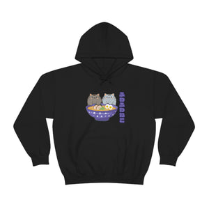 Ramen Hoodie - Noodle Loving Kitty Cats: A Foodie's Dream Asian-Inspired Pun Hoodie