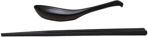 Chopsticks and Large Ladle Spoon Utensil Set (Melamine)