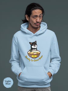Ramen Hoodies: Ready to Chow Down with Shiba Inu - Funny Foodie Hoodies for Ramen Lovers with Asian Food Art and Pun Hoodies