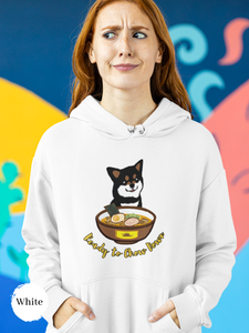 Ramen Hoodies: Ready to Chow Down with Shiba Inu - Funny Foodie Hoodies for Ramen Lovers with Asian Food Art and Pun Hoodies
