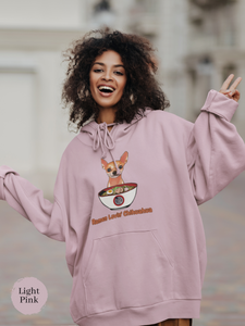 Ramen Hoodie - Show off your Foodie Love and Asian Art Style with Ramen Lovin' Chihuahua Pun Hoodies