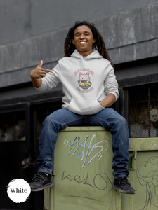Ramen Hoodie: Little Axolotl Big Appetite Edition - Foodie and Pun Hoodie with Cute Ramen Art and Asian-Inspired Design