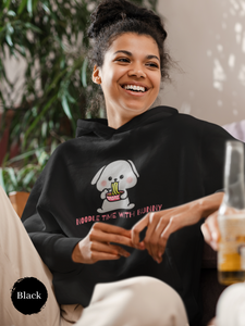 Ramen Hoodie: Noodle Time with Bunny - A Fun and Playful Ramen Art Hoodie for Foodie and Asian Food Lovers