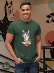 Ramen T-Shirt: Japanese Foodie Shirt with Cute Ramen Art - Perfect for Ramen Lovers!